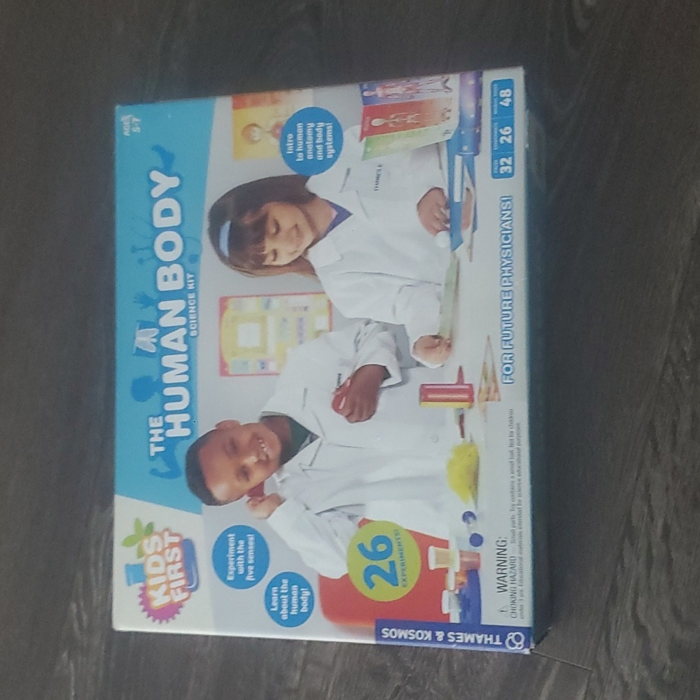 Kids First The Human Body Science Kit - Playset - Educational Kit Brand New